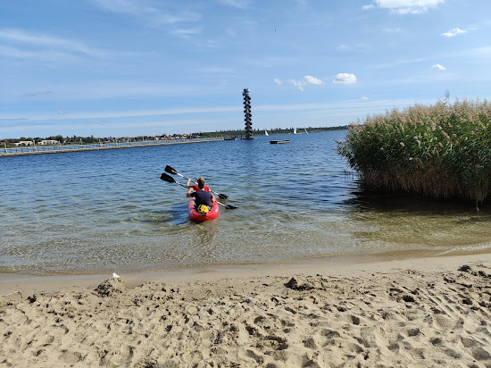 Strand am Pegelturm