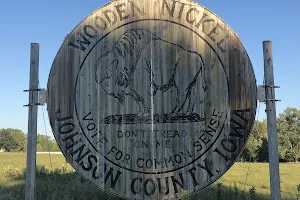 World's Largest Wooden Nickel image