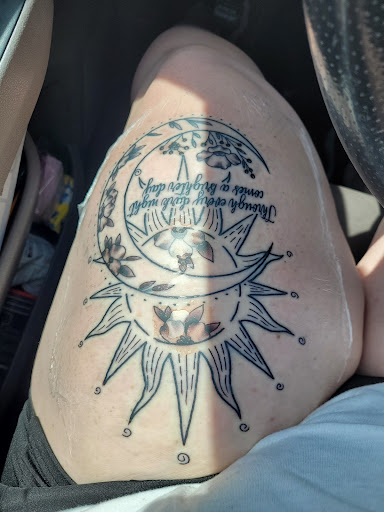 Explore mother of 5 tattoo ideas, creative tattoo ideas in Hinesville, available at Dark Horse Art Studios