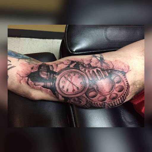 Explore honda tattoo ideas, creative tattoo ideas in Savannah, available at Tatlyfe Studios
