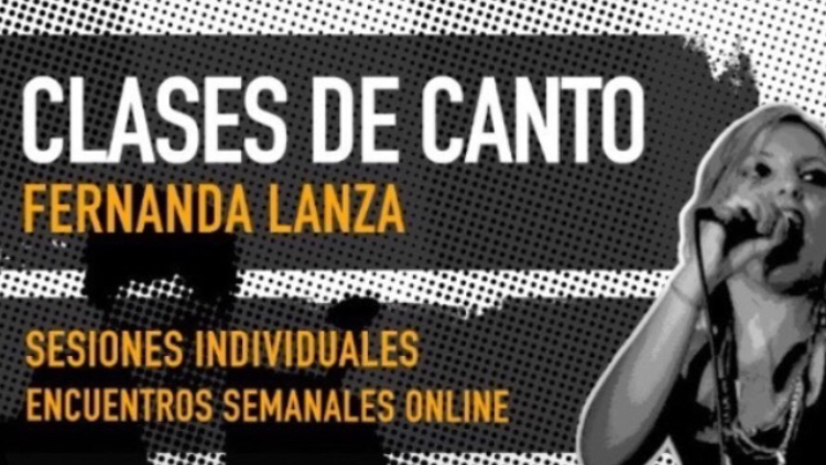 Clases de canto. Fernanda Lanza