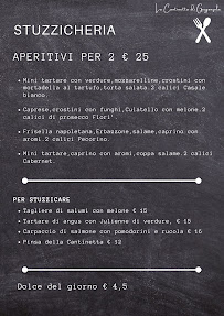 Menu du La Cantinetta Di Ferraro Giuseppe à Gorgonzola