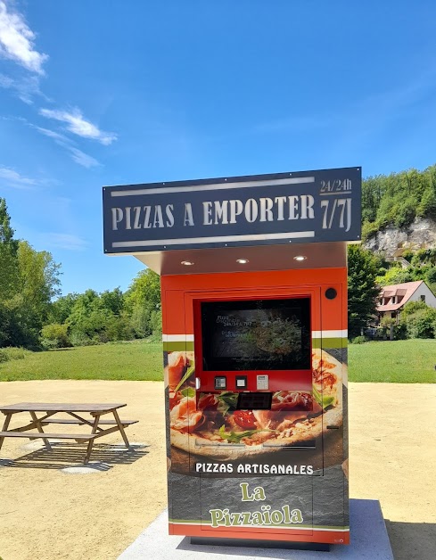 Distributeur à pizza 7/7j & 24h/24 _ la Pizzaïola à Saint-Rémy-sur-Creuse (Vienne 86)