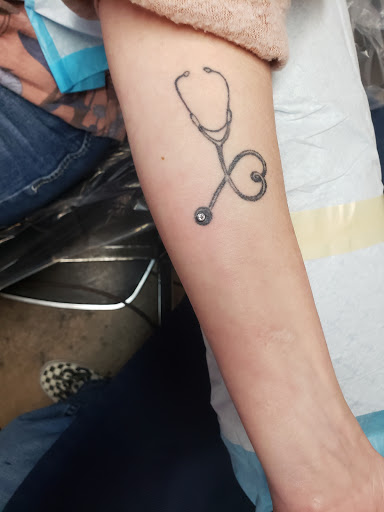 Explore birthdate tattoo ideas, creative tattoo ideas in Elko, available at Custom Tattoos and Body Piercing Studio