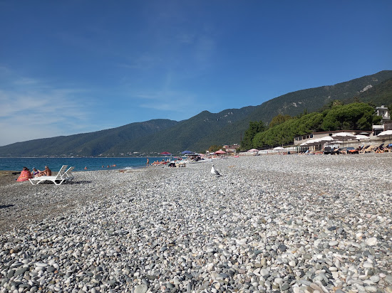 Gagra beach