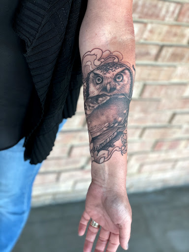 Explore mobster tattoo ideas, creative tattoo ideas in Tallmadge, available at Killjoy tattoo