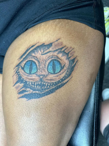 Explore car tattoo sleeve ideas, creative tattoo ideas in Gastonia, available at Ink Link Tattoos