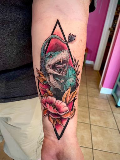 Explore half sleeve cover up tattoo ideas, creative tattoo ideas in Berwick, available at Truth Custom Tattoo, Design & Gallery