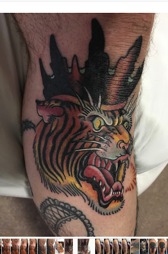 Explore god of war ragnarok tattoo ideas, creative tattoo ideas in Kingsford, available at Deft Tattoo Studio