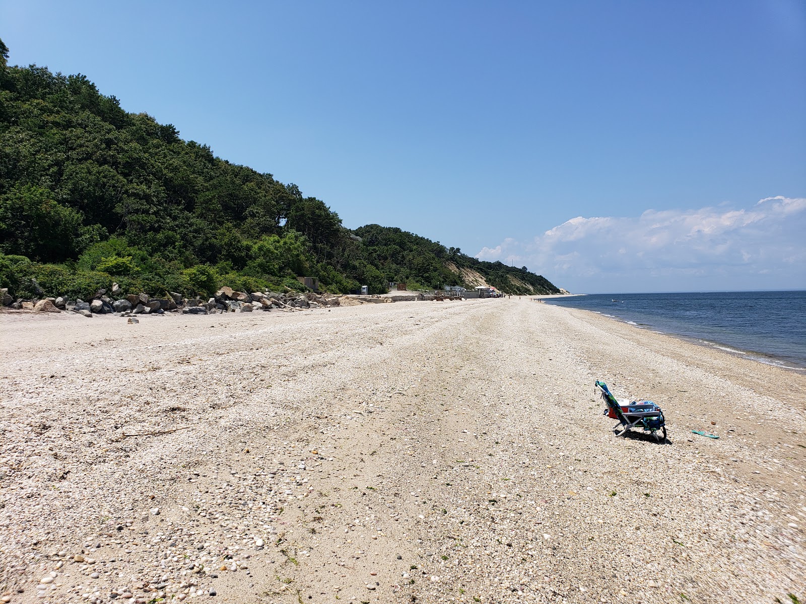 Foto di Port Jefferson East con una superficie del sabbia con ciottolame