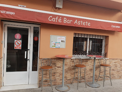Bar Astete - C. Alonso Cano, 19, 41740 Lebrija, Sevilla, Spain