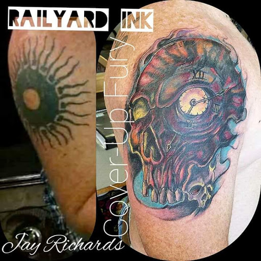 Explore funny small tattoo ideas, creative tattoo ideas in Roanoke, available at RailYard INK