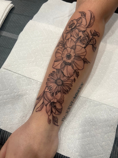 Explore mens finger tattoos ideas, creative tattoo ideas in Staten Island, available at Bullseye Tattoos