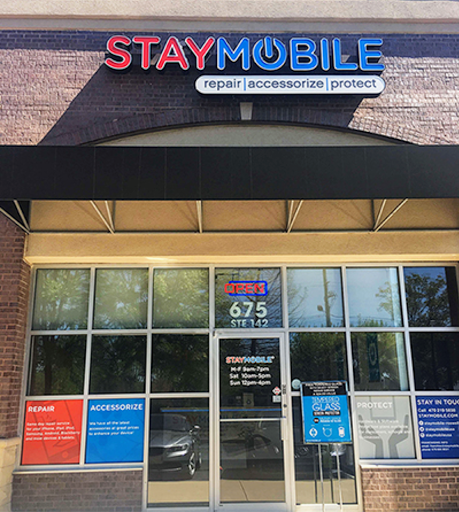 Mobile Phone Repair Shop «Staymobile», reviews and photos, 675 W Crossville Rd #142, Roswell, GA 30075, USA