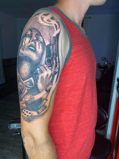 Explore tattoo ideas on ankle, creative tattoo ideas in Lemoyne, available at Royalty Tattooing