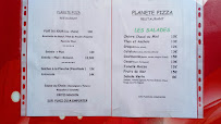 Planete Pizza à Lézignan-Corbières carte