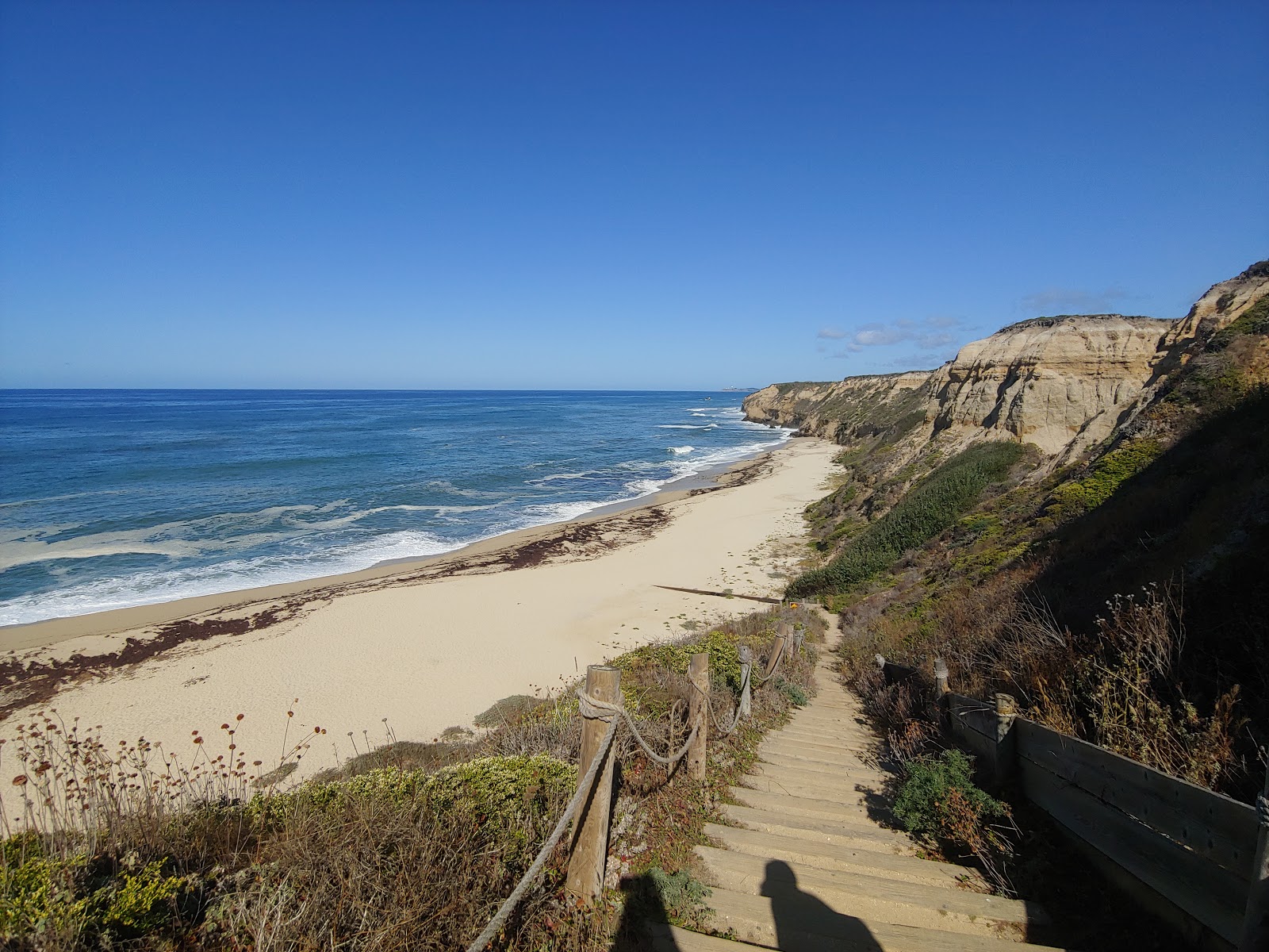 Photo of Cowell Ranch Beach with long straight shore