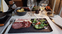 Raclette du Restaurant français Au Grenier à Huez - n°1