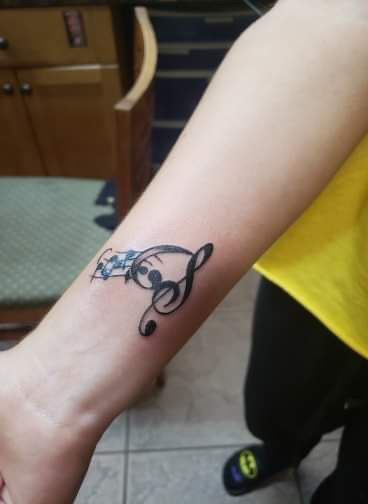 Explore song lyric tattoo ideas, creative tattoo ideas in Okeechobee, available at Muck City Tattoos & Piercings