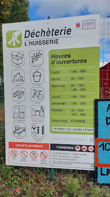 Déchetterie à Laval
