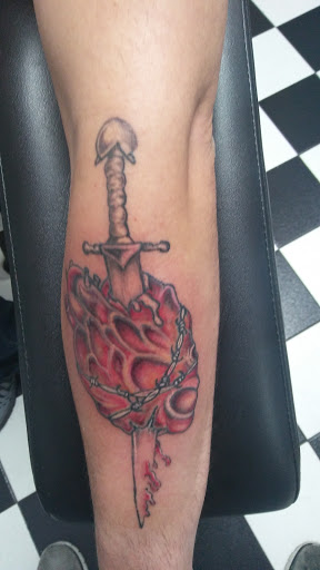 Explore colored tattoo sleeve ideas, creative tattoo ideas in Lanoka Harbor, available at Fine Lines Body Art Studio