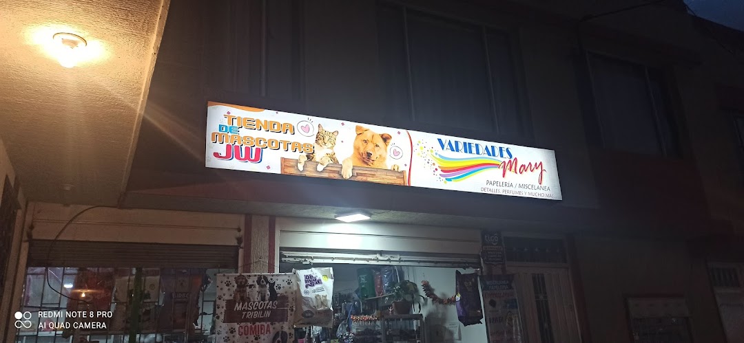 Tienda de mascotas Jw