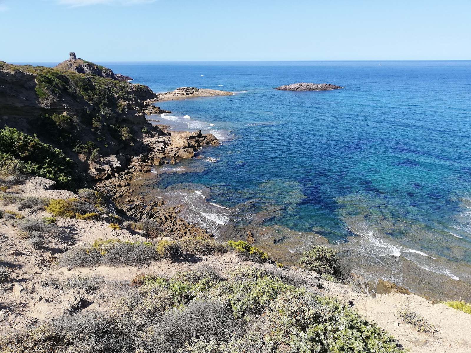 Spiaggia S'Umbra'in fotoğrafı çok temiz temizlik seviyesi ile