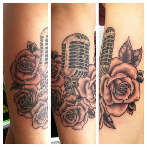 Explore moon tattoo ideas for men, creative tattoo ideas in Reno, available at Aces Tattoo