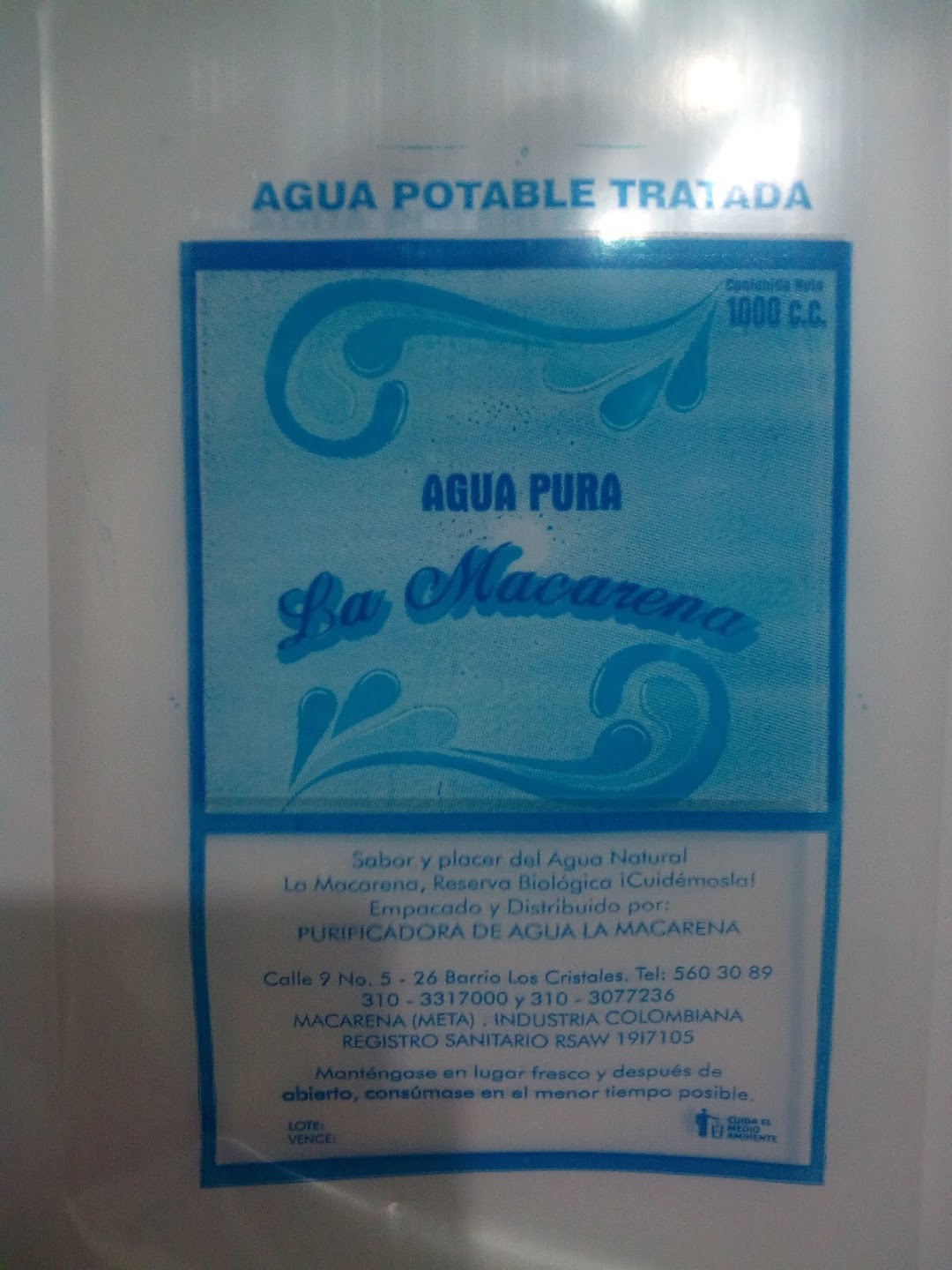 Purificadora De Agua La Macarena