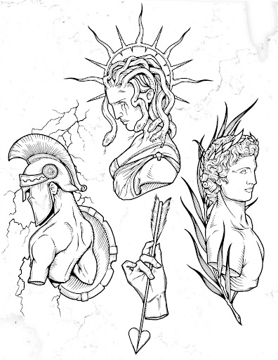 Explore lowrider tattoo ideas, creative tattoo ideas in Cocoa, available at Rorschach Tattoo Shop and Piercing Studio