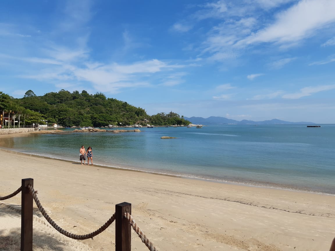 Praia da Ilha de Porto Belo'in fotoğrafı çok temiz temizlik seviyesi ile