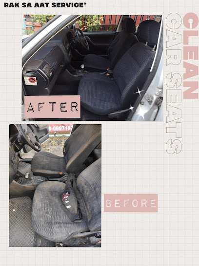 RakSaAatService รักสะอาด บริการรับทำ​ความสะอาดภายในรถยนต์​ครบวงจร