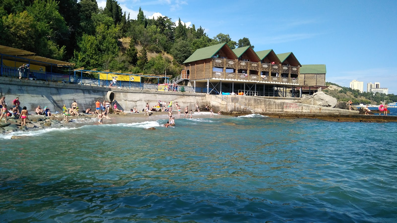 Foto de Vorontsov beach con guijarros grises superficie