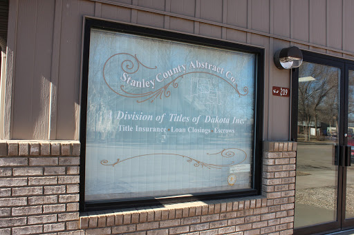 Titles of Dakota in Highmore, South Dakota
