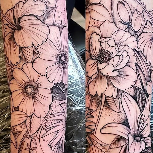 Explore number 7 tattoo ideas, creative tattoo ideas in Windsor Locks, available at Reigning Ink Tattoo Studio