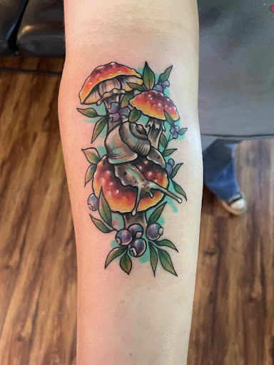 Explore japanese snake tattoo ideas, creative tattoo ideas in Hayesville, available at Studio 1891 Ink & Art