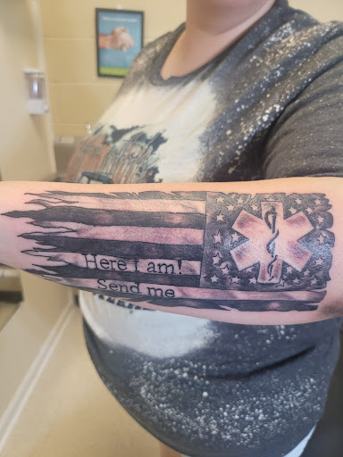 Explore tattoo ideas for women's legs, creative tattoo ideas in Ozark, available at Tooth & Nail Tattoo & Piercing