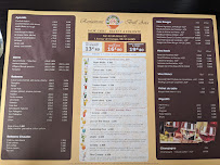 Menu / carte de Buff 'Asia à Leers