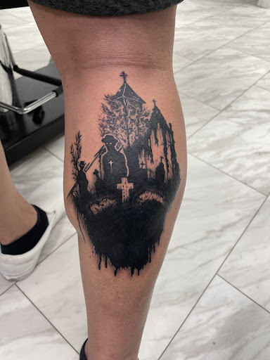 Explore ted lasso tattoo ideas, creative tattoo ideas in Oak Grove, available at Empire28 Tattoo Studios