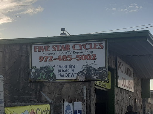 Motorcycle Shop «FIVE STAR CYCLES», reviews and photos, 232 E Buckingham Rd, Garland, TX 75040, USA