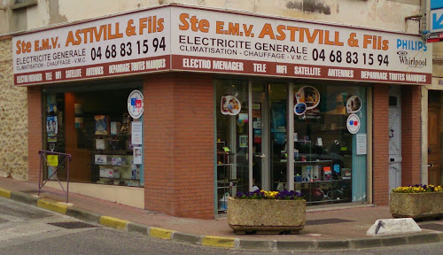 Magasin d'électroménager Société E.M.V. Astivill&Fils Le Boulou