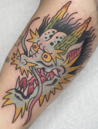 Explore chicano tattoo sleeve ideas, creative tattoo ideas in Boston, available at Good Faith Tattoos