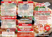 Menu / carte de Milana'pizza Castets à Castets