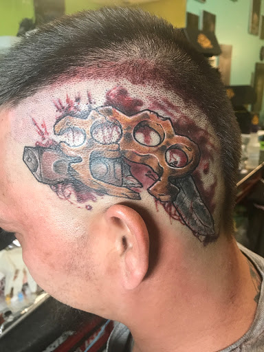Explore catfish tattoo ideas, creative tattoo ideas in Sylacauga, available at Tattoos by Jason