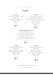 Menu du Pizzeria San Martino Bergamo à Bergamo