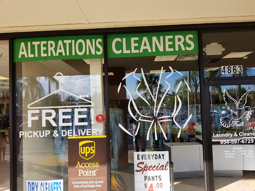 Laundry «Faith Laundry and Dry Cleaning», reviews and photos, 4863 Coconut Creek Pkwy, Coconut Creek, FL 33063, USA