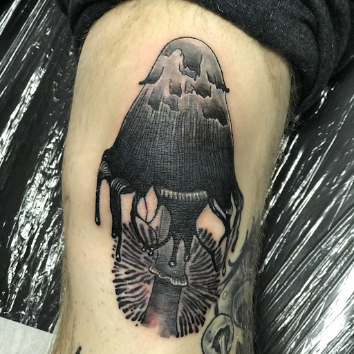 Explore wildland firefighter tattoo ideas, creative tattoo ideas in Girard, available at Empress Tattoos FKA Treehouse Tattoo