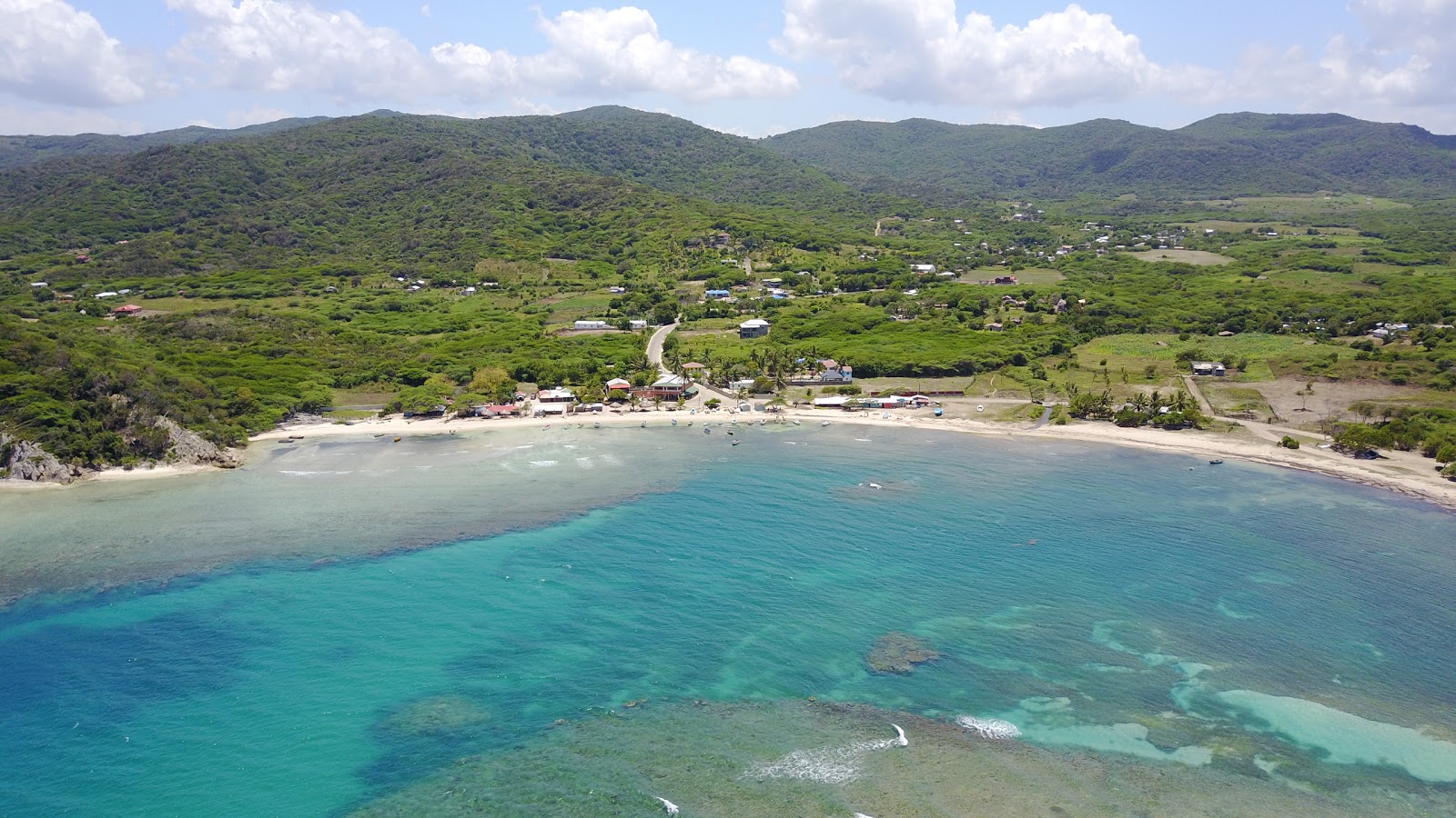 Photo de Playa Buen Hombre - endroit populaire parmi les connaisseurs de la détente