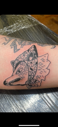 Explore medusa tattoo ideas thigh, creative tattoo ideas in Marietta, available at The Queen Bee Tattoo and Piercing Parlour