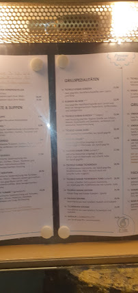 Carte du Pardis Restaurant Mannheim à Mannheim